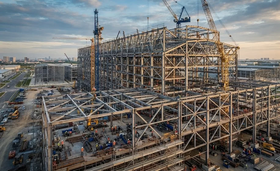 How Steel Structures Are Revolutionizing Modern Industrial Construction